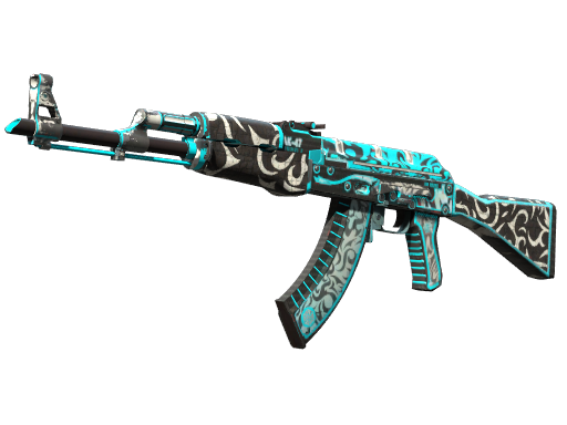 StatTrak™ AK-47 | Frontside Misty (Well-Worn)