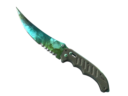 ★ StatTrak™ Flip Knife | Gamma Doppler (Minimal Wear)