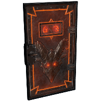 Molten Visage Armored Door