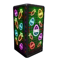 Easter Neon Fridge