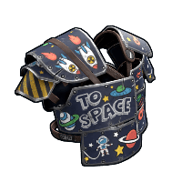 Space Raider Roadsign Vest