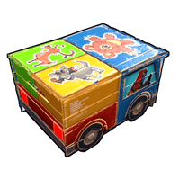 Stickered Toy Car