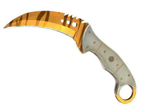 ★ StatTrak™ Talon Knife | Tiger Tooth (Minimal Wear)