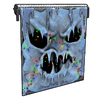 Ice Vortex Garage Door