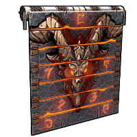 Molten Visage Garage Door