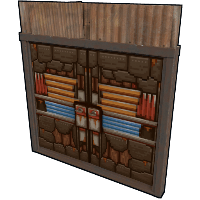 Pixel Metal Double Door