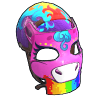 Rainbow Pony Mask