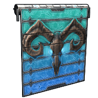 Glacial Visage Garage Door