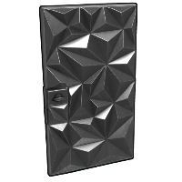 Facet Sheet Metal Door