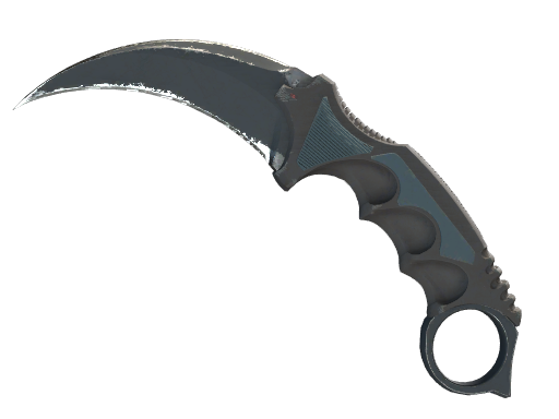 ★ StatTrak™ Karambit | Night (Well-Worn)