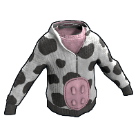 Cow Moo Flage Hoodie