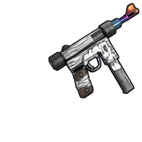 Arctic Skull SMG