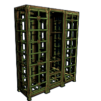 Bamboo Cage Locker