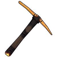 Ancient Amber Pickaxe