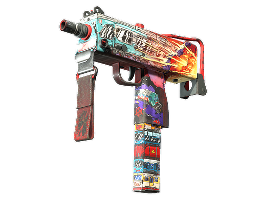 MAC-10 | Derailment (Well-Worn)