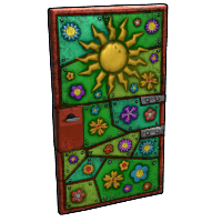 Flower Power Door