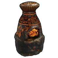 Antique Black Furnace