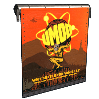 uMod Fundraiser Garage Door