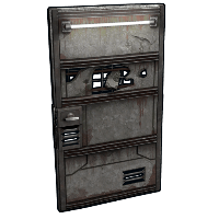 Brutalist Sheet Metal Door