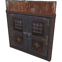 Castle Double Door