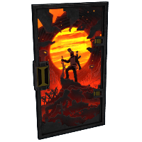 Shadowborn Armored Door