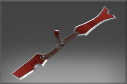 Autographed Mancatcher of the Crimson Cut-throat