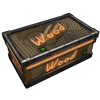 Neon Wood Storage