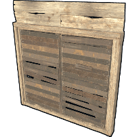 Legacy Wooden Double Door