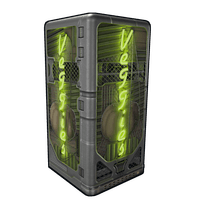Neon Veggies Fridge