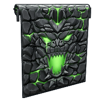 Toxic Dragon Garage Door
