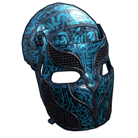 Azul Metal Facemask
