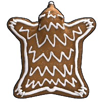 Gingerbread Bear Rug