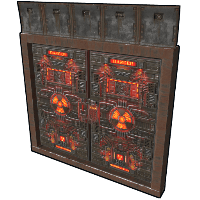 Nuke Room Double Armored Door