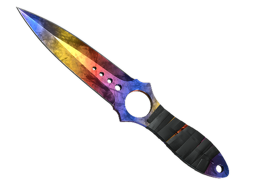 ★ StatTrak™ Skeleton Knife | Marble Fade (Factory New)