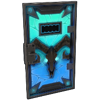 Glacial Visage Armored Door