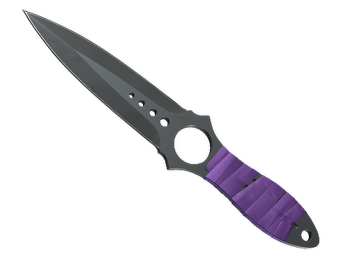 ★ StatTrak™ Skeleton Knife | Ultraviolet (Minimal Wear)