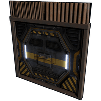 Space Airlock Double Door