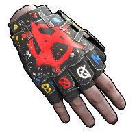 Bombing Roadsign Gloves