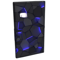 Ultramarine Metal Door