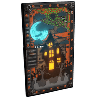 Halloween House Door