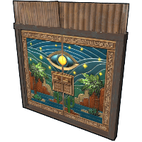 Oasis Sheet Metal Double Door