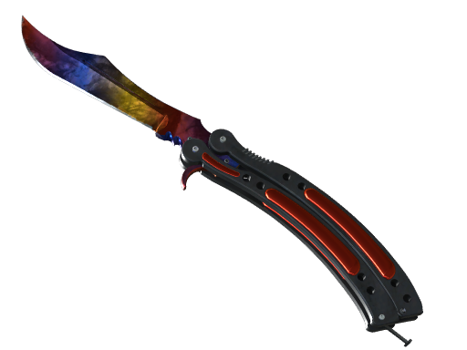 ★ StatTrak™ Butterfly Knife | Marble Fade (Minimal Wear)
