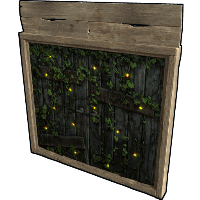 Fireflies Double Wooden Doors