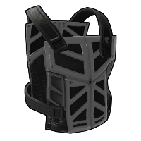 Black OPS Metal Chest Plate