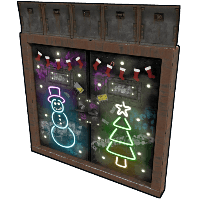 Christmas Bunker Double Door
