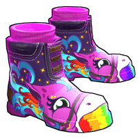 Rainbow Pony Boots