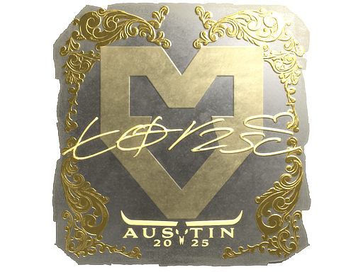 Sticker | torzsi (Gold) | Austin 2025