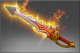 Autographed Rapier of the Burning God