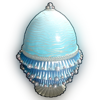 Rustigé Egg - Cerulean