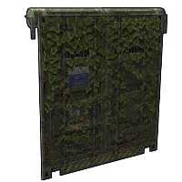 Cobalt Jungle Container Garage Door
